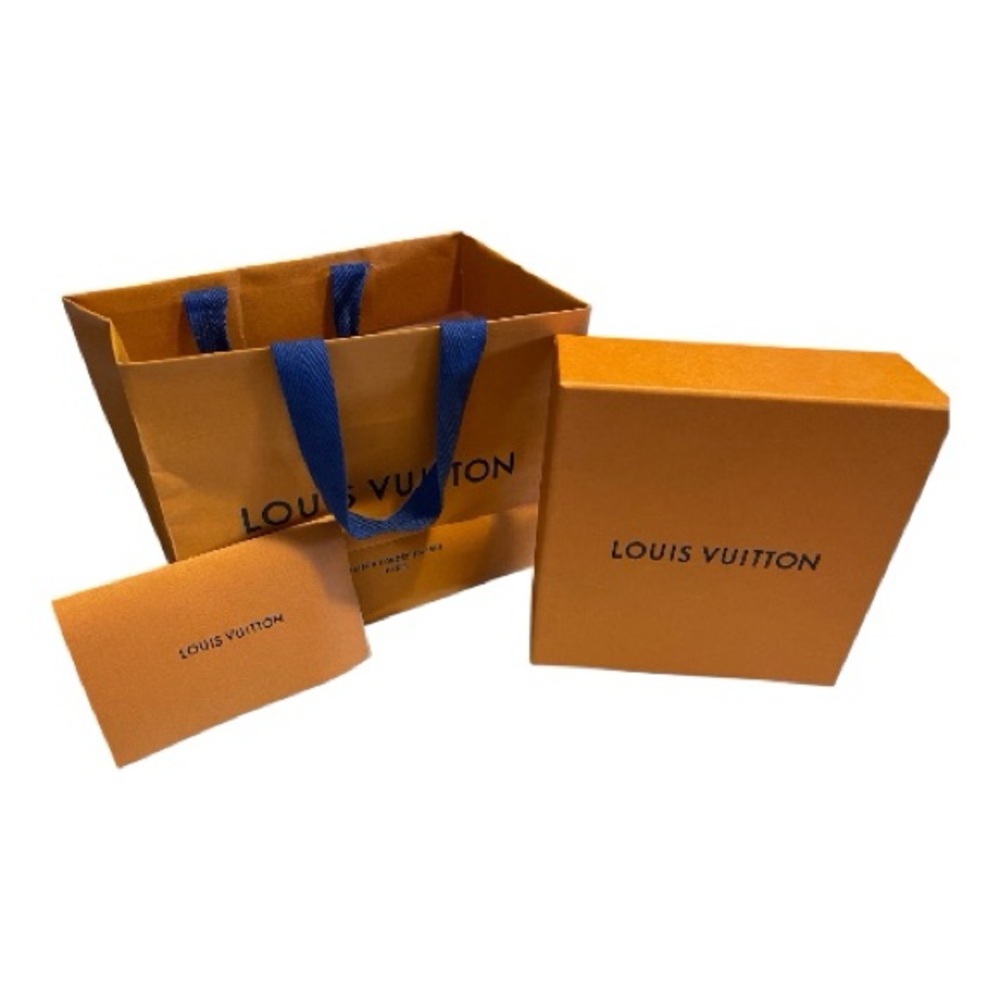 Louis Vuitton Box Envelope & Bag Packaging Orange Gift Set